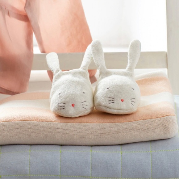Meri Meri Bunny booties - Picture 2 of 3